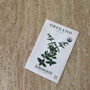 Sereniseed Organic Italian Oregano Seeds